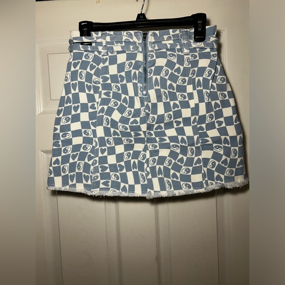 NWT Princess Polly Allen Denim Mini Skirt - Picture 4 of 6